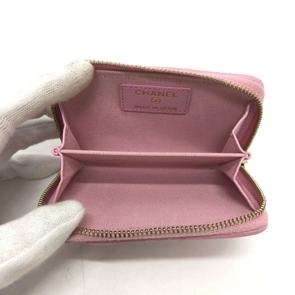 CHANEL Pink Wallet